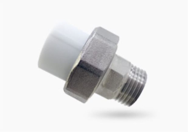 Муфта усиленная комбинированная разъёмная (американка) с наружной резьбой 50х1 1/2" Valfex