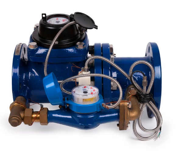 DUAL (BYi)-100/20, Комбинированный счетчик холодной воды c обв. лин, имп.вых Groen