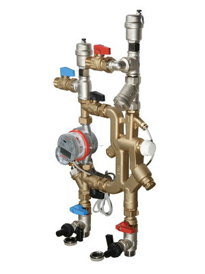 Квартирная станция отопительного контура L-левое подкл. (верт. исполнение) VT.IVCM