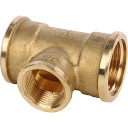 Тройник переходной 1"х3/4х1" В/В/В STOUT