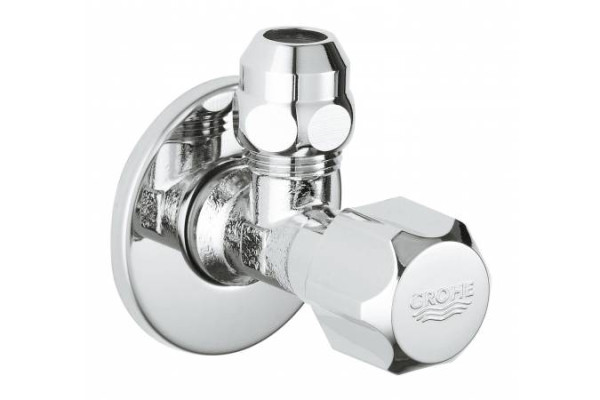 Вентиль универсальный угловой с цанговым зажимом, Grohe