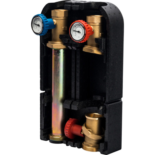 Насосная группа с прямым контуром 1" без насоса в теплоизоляции DN 32 STOUT