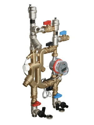 Квартирная станция отопительного контура R-правое подкл. (верт. исполнение) VT.IVCM