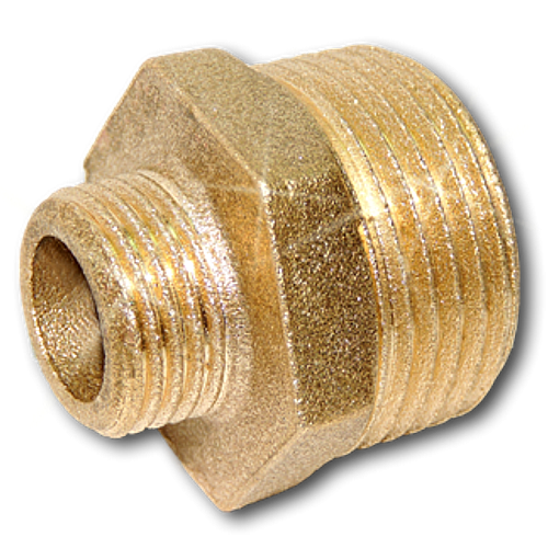 Ниппель переходной латунный Ду 25х20 Цветлит