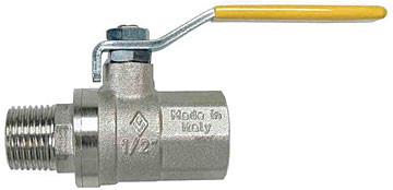 (BG) 456 Газ.кран шар.В/Н ст.рычаг 1/2" (14)(56)