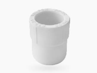 Муфта PP-R переходн белый Дн50х20 вн/нр пайка VALFEX