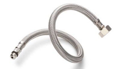 Подводка гибкая 60 см для см-ля в.н.М10х17 G1/2 Tucai