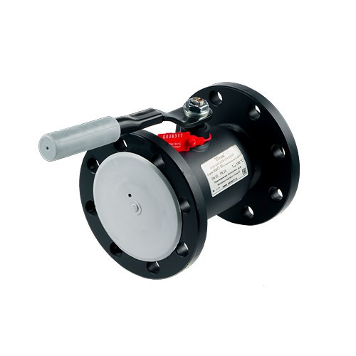 Кран шаровой сталь 11с67п Ду65  Ру16 фланцевый Титан