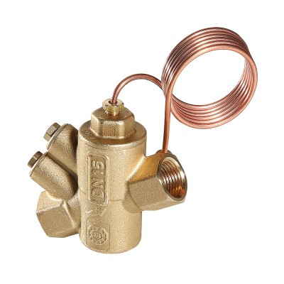 Автоматический регулятор перепада давлений 1/2”, 20кПа , 50-960л/ч, с имп. трубкой 1м VT.044.G