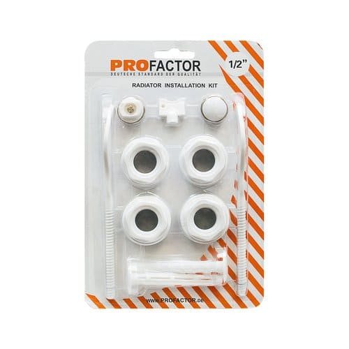 Комплект для подключения радиатора с кронштейн. 3/4 ProFactor