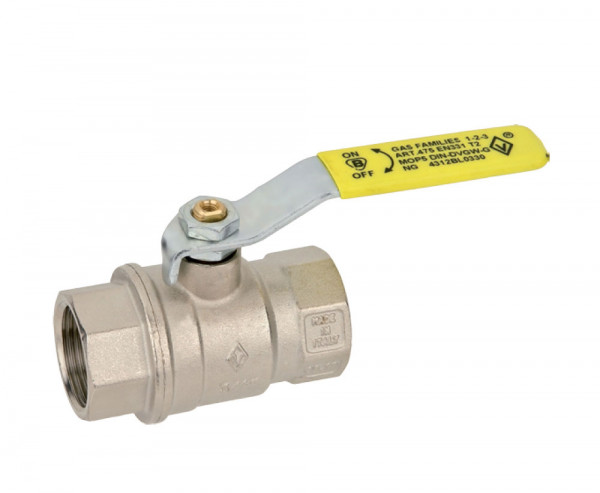 (BG) 451 Газ.кран шар. ВР ст.рычаг 1/2" (14)(56)