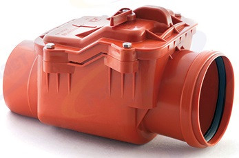 Клапан канализ.обратный ПП Ду110