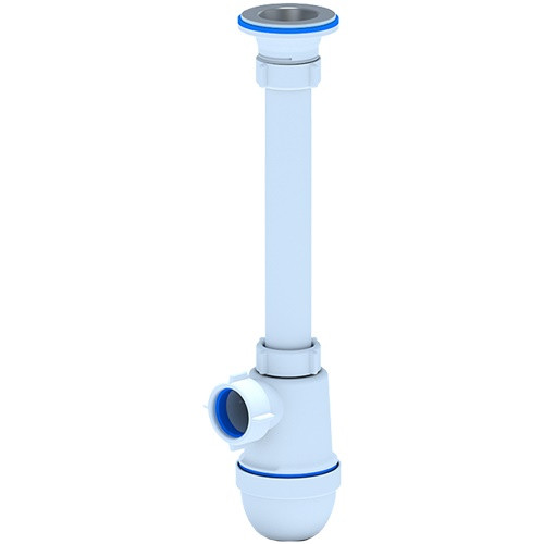 C1000 Сифон Ани Пласт 1 1/4х40 нерж/сетка