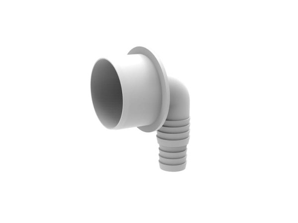 Отвод (штуцер) для стир/маш D=40мм 20/22 Орио АГ-4140