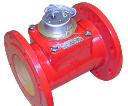 ВСТН-125, счетчик горячей воды с импульсным выходом 100 л/имп