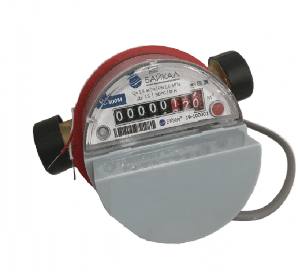 С-300М-15-Mb-110-B "Байкал", счетчик горячей и холодной воды M-Bus ду15 110мм