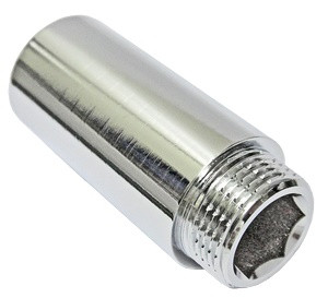 Удлинитель хромированный 3/4" вн.-нар. х80 мм VTr.198.С