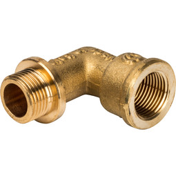 Уголок 3/8" в/н с огранич.STOUT