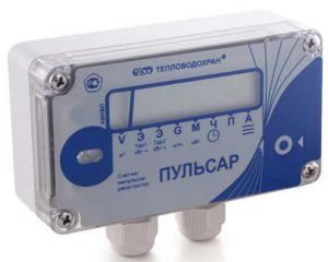 Счетчик импульсов - регистратор Пульсар 6-ти канальный с ЖК индикатором, RS485, (-40...+70С)