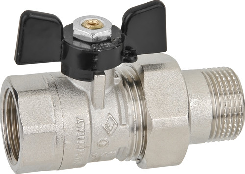 (BG) 626 Кран шар. с американ.В/Н "бабочка" 3/4" (10)(40)