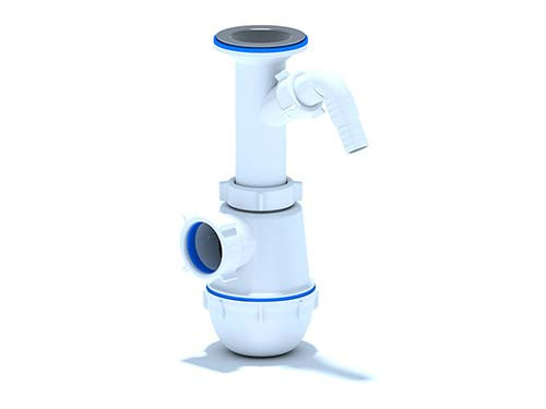 Сифон Ани Грот 1 1/2*40 с отводом ст. машины A2000