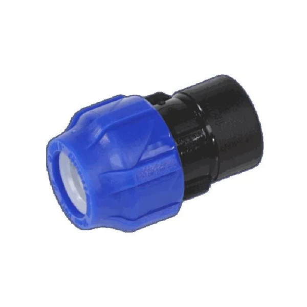 Муфта ПЭ компресс Дн50х1" ВР Ру16 VALFEX