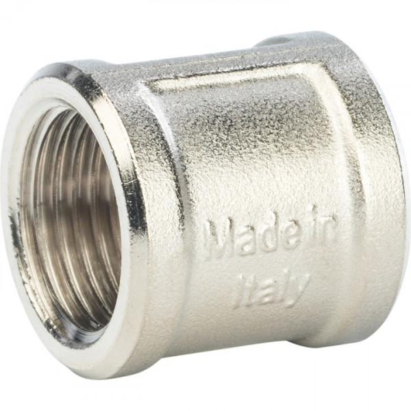 Муфта 1/2" ВВ никель STOUT