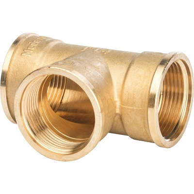 Тройник 1 1/4" ВВ STOUT