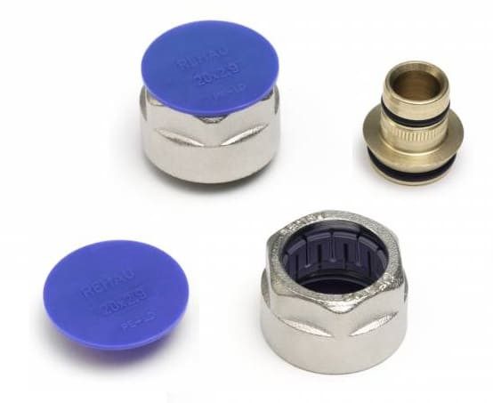 Резьбозажимное соединение REHAU flex/pink 20x2.8xG3/4 (12663621003)