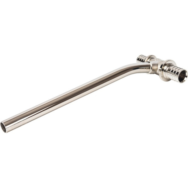 Трубка для подкл-я радиатора, Т-образная 25/15/20 для труб из сшитого полиэтилена аксиальный Stout