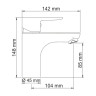Leine 3503 Смеситель для раковины WasserKraft
