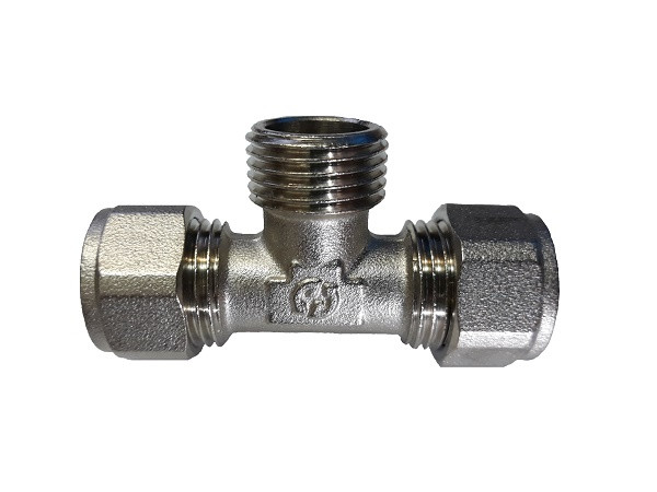 530011N051620A  Тройник 16х3/4х16 ц/ш/ц GF ИТАЛИЯ