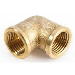 Уголок 1/4" в/в  GF  ЛАТУНЬ ИТАЛИЯ