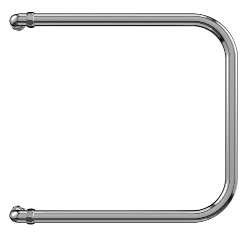 Полотенцесушитель водяной нерж сталь П-обр Ду25 (1") НР 130ВТ 320х700мм б/к TERMINUS