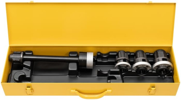 Резьбонарезные "Головки S"-Сет R 1/2-3/4-1" в ст. ящике REMS арт. 520026