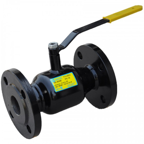 Кран шаровой сталь 11с36п Ду50 Ру40 фланцевый BREEZ