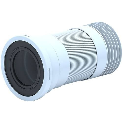 Удлинитель гибкий для унитаза с металической спиралью выпуск 110мм (260-560мм)