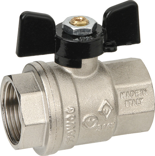 Кран шаровой В-В "бабочка" 1" Bugatti Oregon арт.302