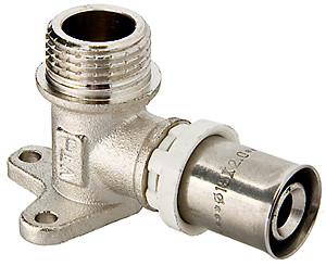 Водорозетка пресс с переходом на наруж.резьбу 16х1/2" VTm.255.N