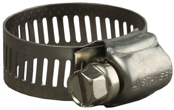 Хомут STAYER "PROFI" нержавеющий, ширина ленты 12,7мм, 16-32мм