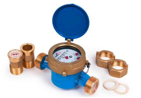 WRC-15S, Счетчик холодной воды одноструйный мокроход, 110мм, класс "В", IP68, с кмч Groen