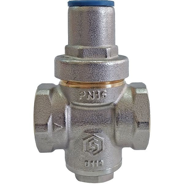 Редуктор давления PN16 вн/вн 1/2" без подкл. манометра STOUT