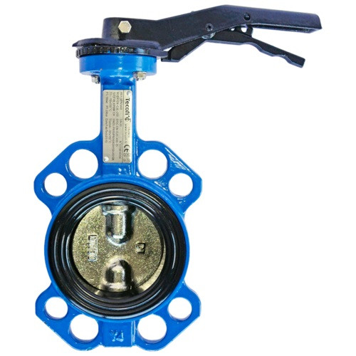 Затвор диск поворотVP3448-02EP Ду40 Ру16 межфл Tecofi