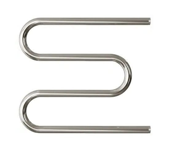 Полотенцесушитель водяной нерж сталь М-обр 1" 500х400 Эко б/к Элит-Металл ВЭК-17-01