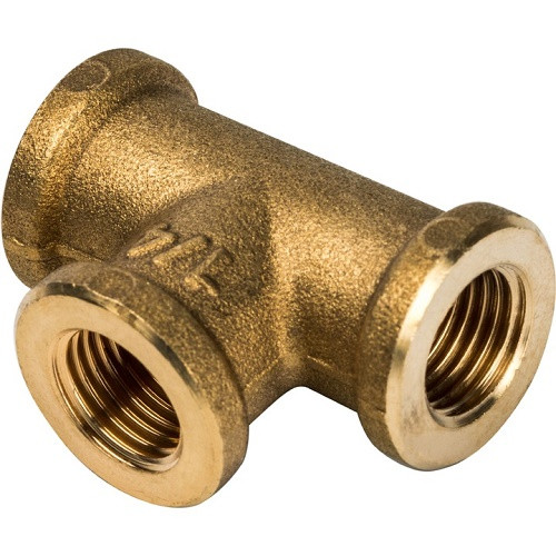 Тройник 1/4" ВВ STOUT