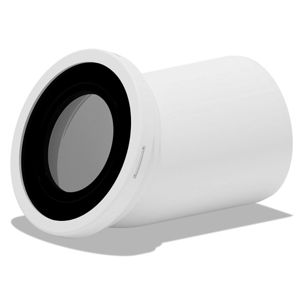 Труба фановая для унитаза 110мм 22,5гр для пластиковых труб АНИ Пласт W2220