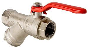 Кран шаровой VALTEC COMBI со встроенным фильтром 3/4 VT.292.N.05