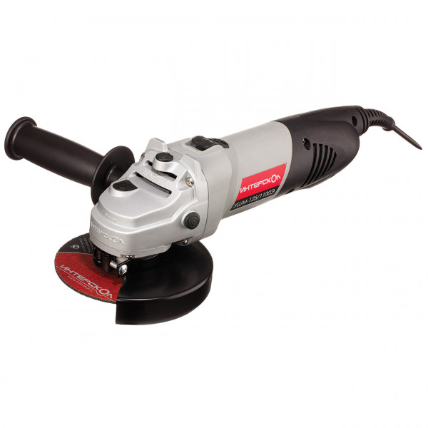 Угловая шлифмашина  1100Вт, 125мм, 11000об/мин Интерскол