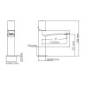 Naab 8603 Смеситель для раковины WasserKraft