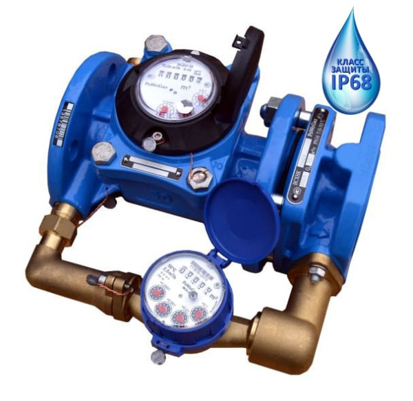 ВСХНК-150/40 IP68, счетчик воды комбинированный